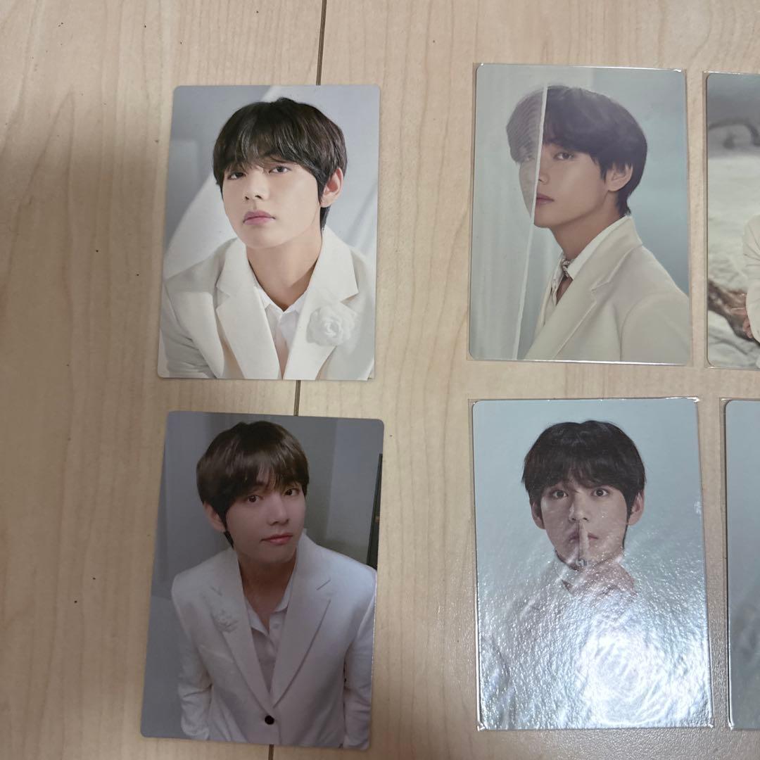 BTS テテ テヒョン V ミニフォト キーリング セット - メルカリ