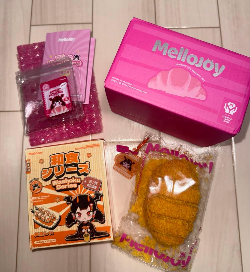 Mellojoyスクイーズ】和食シリーズ【サクサクとんかつメロジョイ