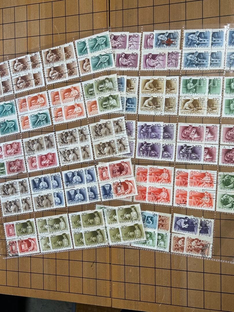 ハンガリーの産業切手 使用済み - メルカリ