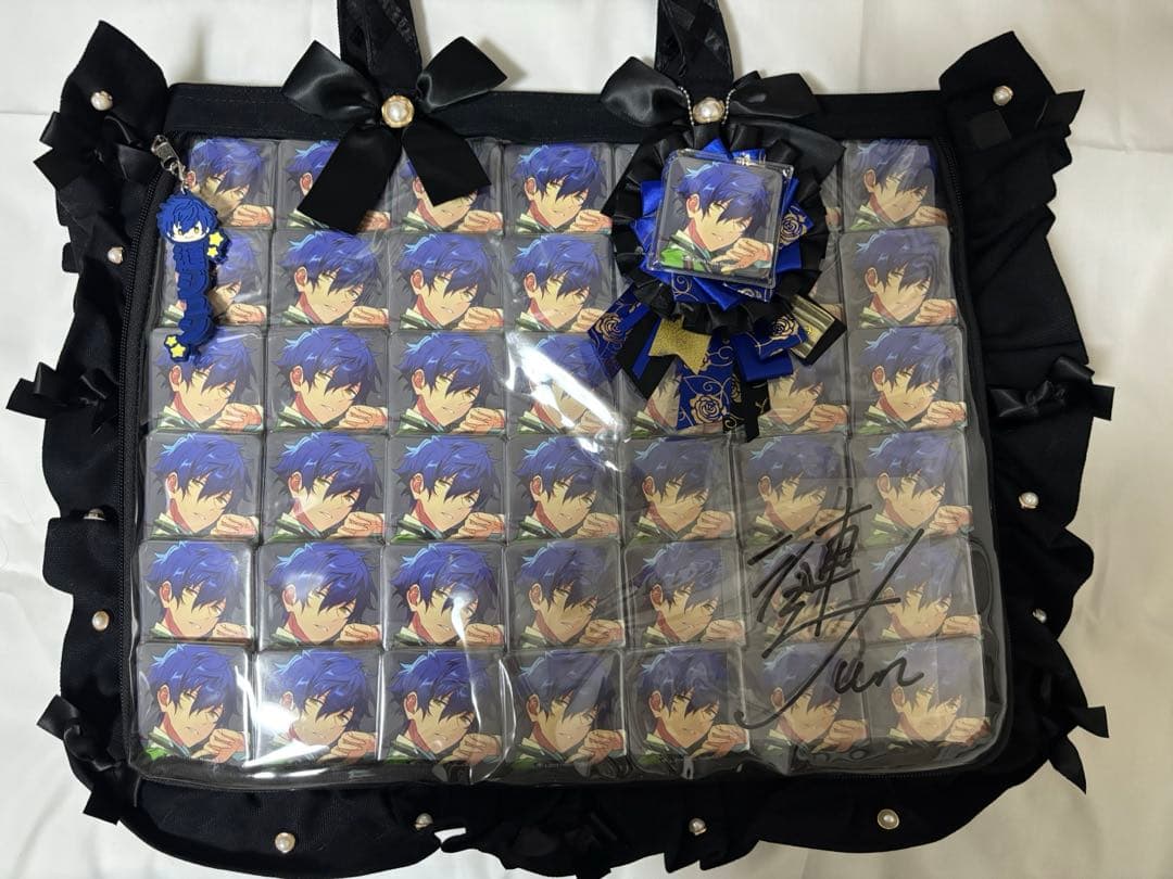 あんスタ 漣ジュン 痛バ スクエア缶バッジ TRIP - メルカリ