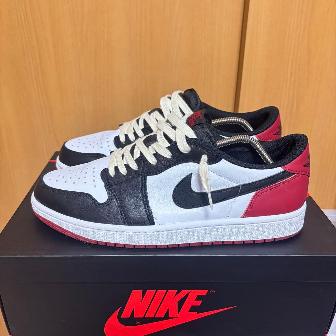 シューズ(男性用) Nike Air Jordan 1 Retro Low OG Black Toe NIKE AIR JORDAN 1 RETRO LOW OG -BLACK TOE- – KICKS LAB.