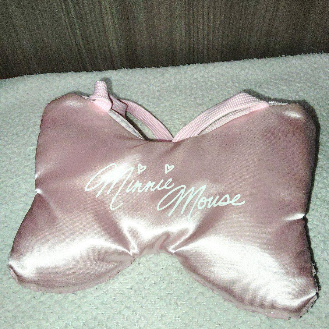 ディズニー ミニー リボン スパンコール ショルダーバッグ ポシェット