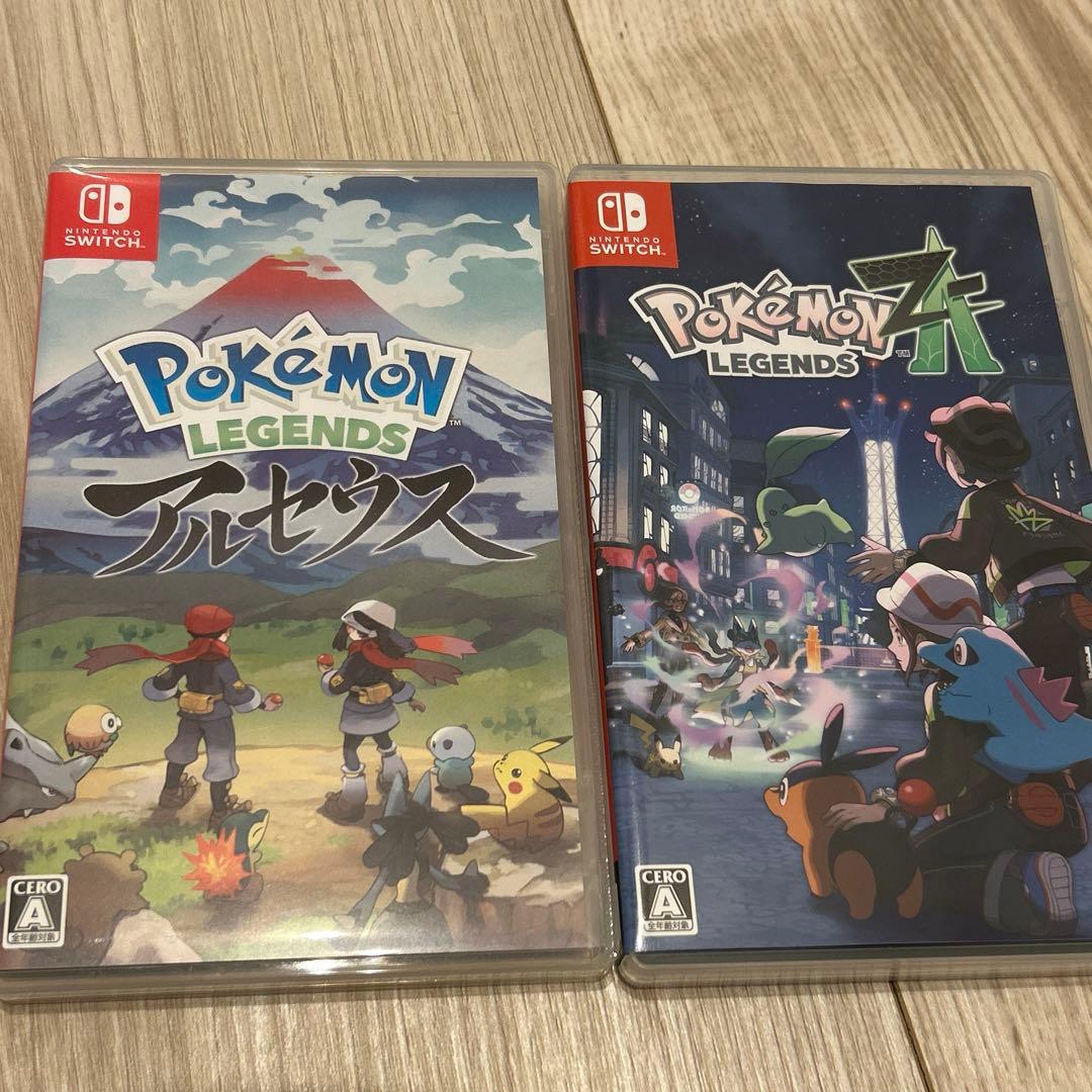 ポケモン レジェンズ アルセウス /ポケモンレジェンズ ZA2本セット 任天堂（Nintendo） Switch Pokemon LEGENDS アルセウス（ポケモン