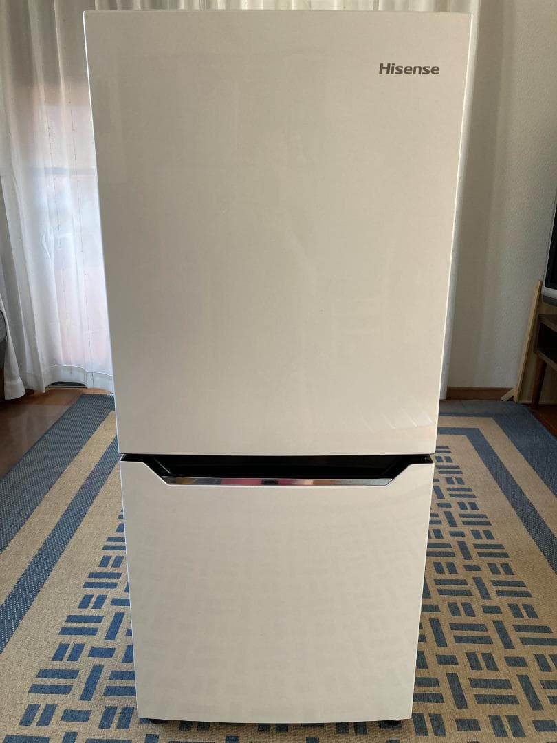 ★送料無料★2018年製 130L Hisense 冷凍冷蔵庫HR-D1302 ハイセンス（HISENSE） 中古 冷蔵庫 一人暮らし 130L ボトムフリーザー
