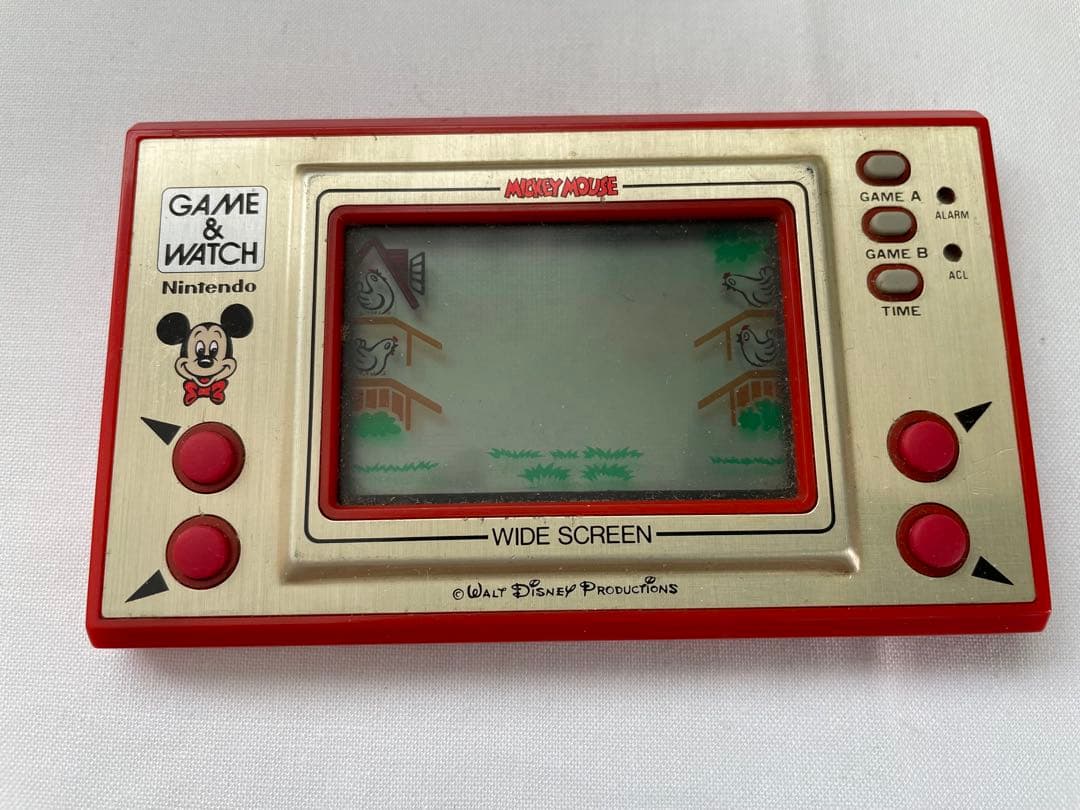 ミッキーマウス　ゲームウォッチ 任天堂 ゲームウォッチ ミッキーマウス | レトロゲーム・PCエンジン