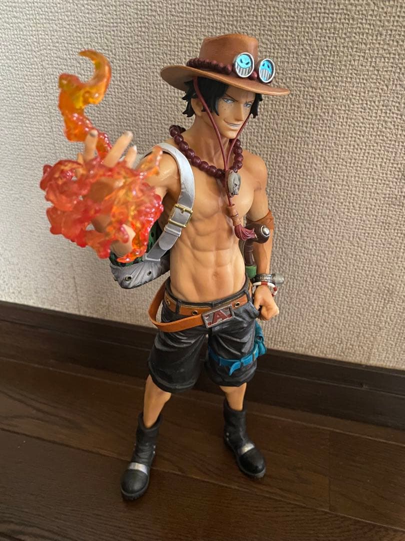 一番くじ ワンピース 悪魔の実の能力者達 エース フィギュア - メルカリ