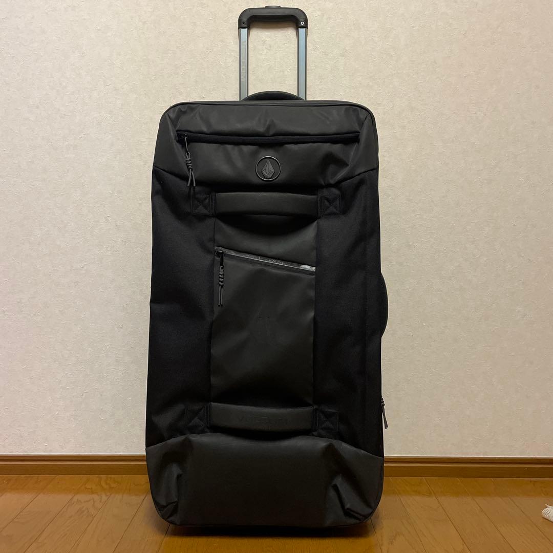 VOLCOM キャリーケース　GLOBETROTTER LUGGAGEブラック黒 Shop Volcom Men'S Globe Trotter Rolling B – Luggage Factory
