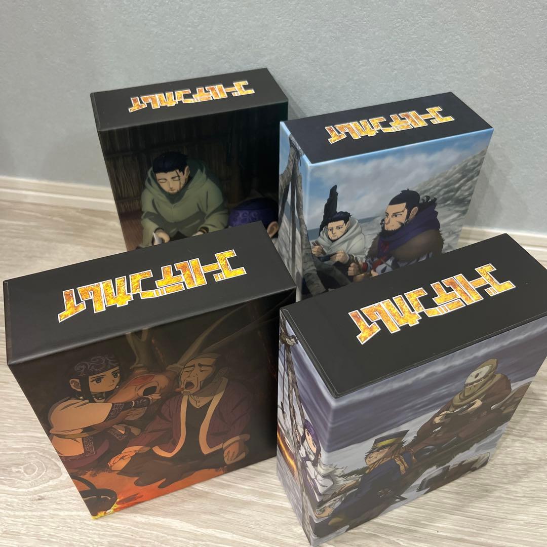 ゴールデンカムイ DVD 全12巻 1期〜4期 box付き - メルカリ