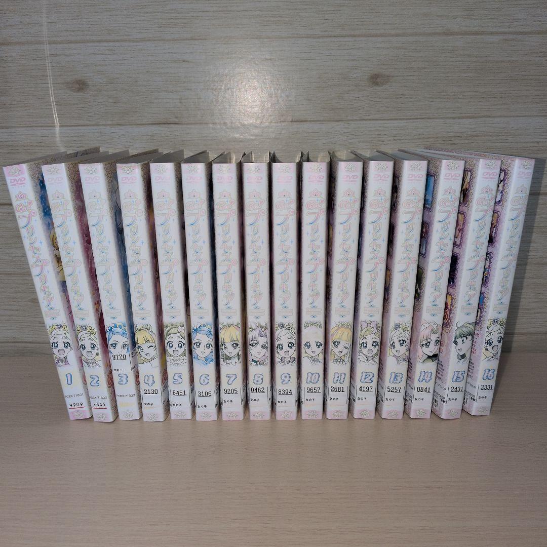 GO プリンセスプリキュア DVD 1~16全巻セット - メルカリ