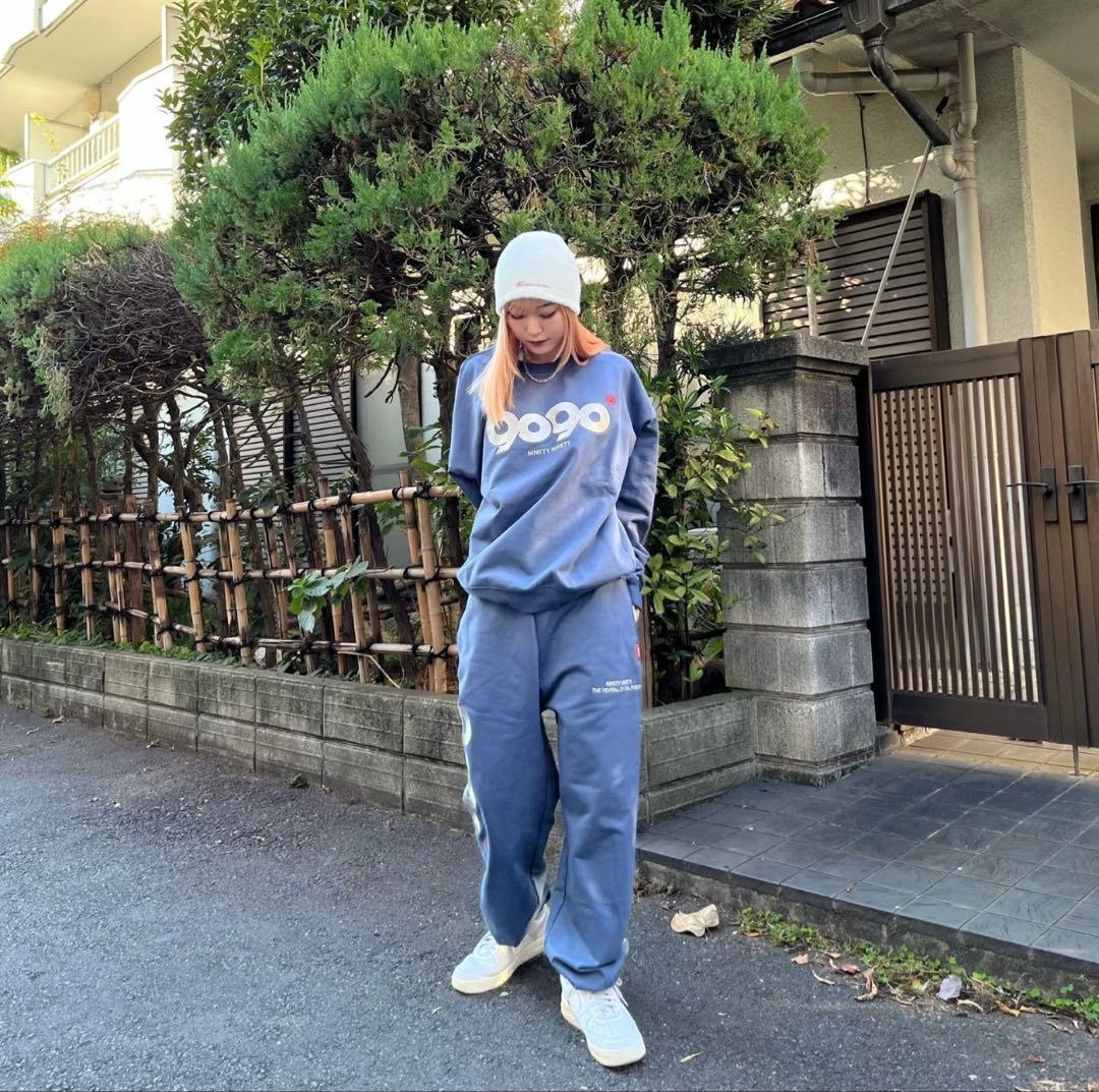 9090 セットアップ ネイビー - メルカリ