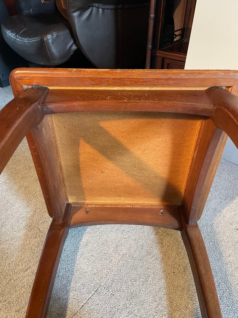 MARUNI マルニ木工 ベルサイユシリーズ サイドテーブル 花台 猫脚 電話台