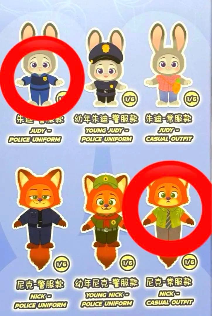 【土日限定価格】TOPTOY ズートピア　ニック ジュディ　トップトイ Amazon.co.jp: TOP TOY ディズニー(Disney) ズートピア「ニック