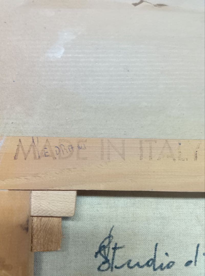 絵画油絵 イタリアの画家 ジョンフランシスゴンザガ タイトル馬と騎手