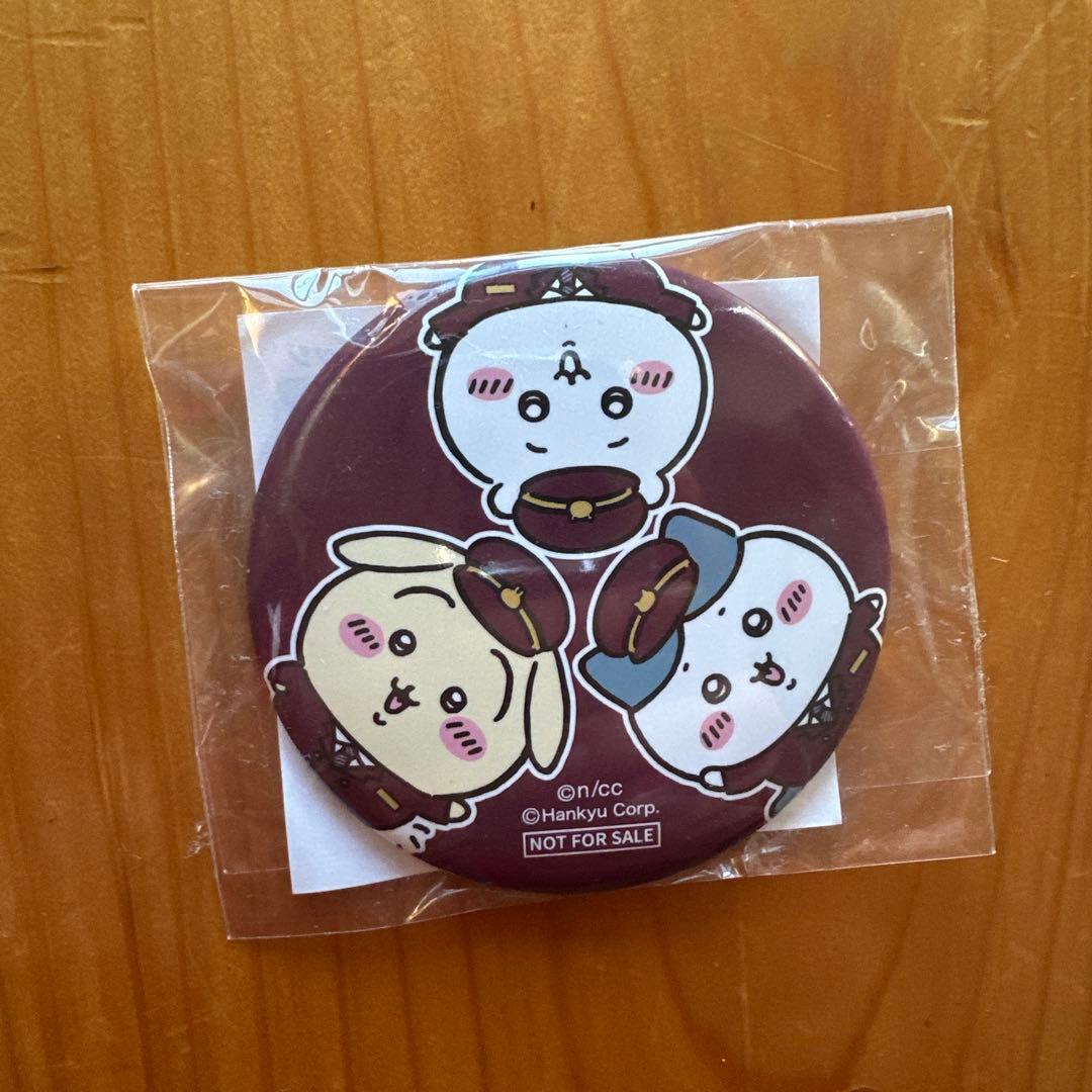 ちいかわ 阪急電車なノベルティ 缶バッジ - メルカリ