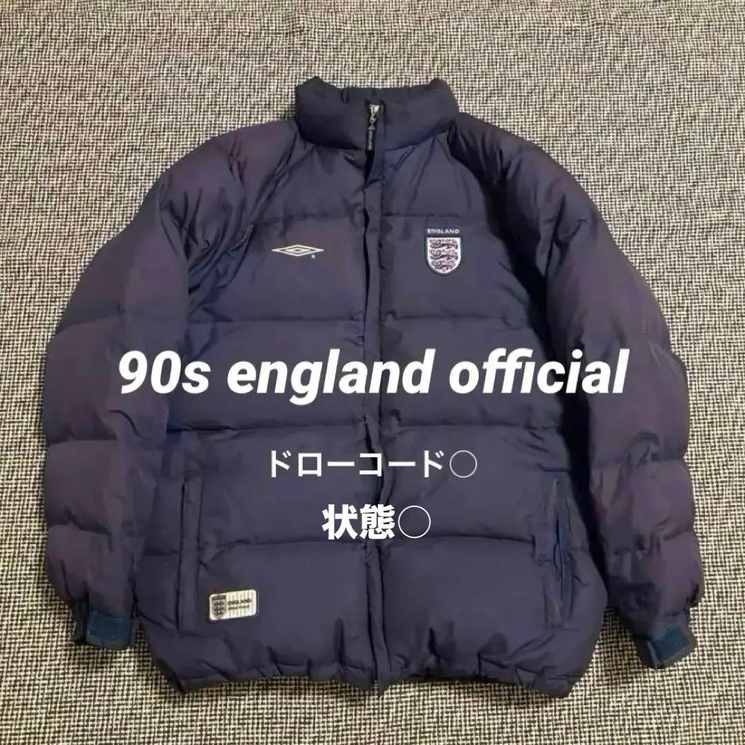 90s umbro 】希少 イングランド代表 ダウンジャケット デサント社 古着
