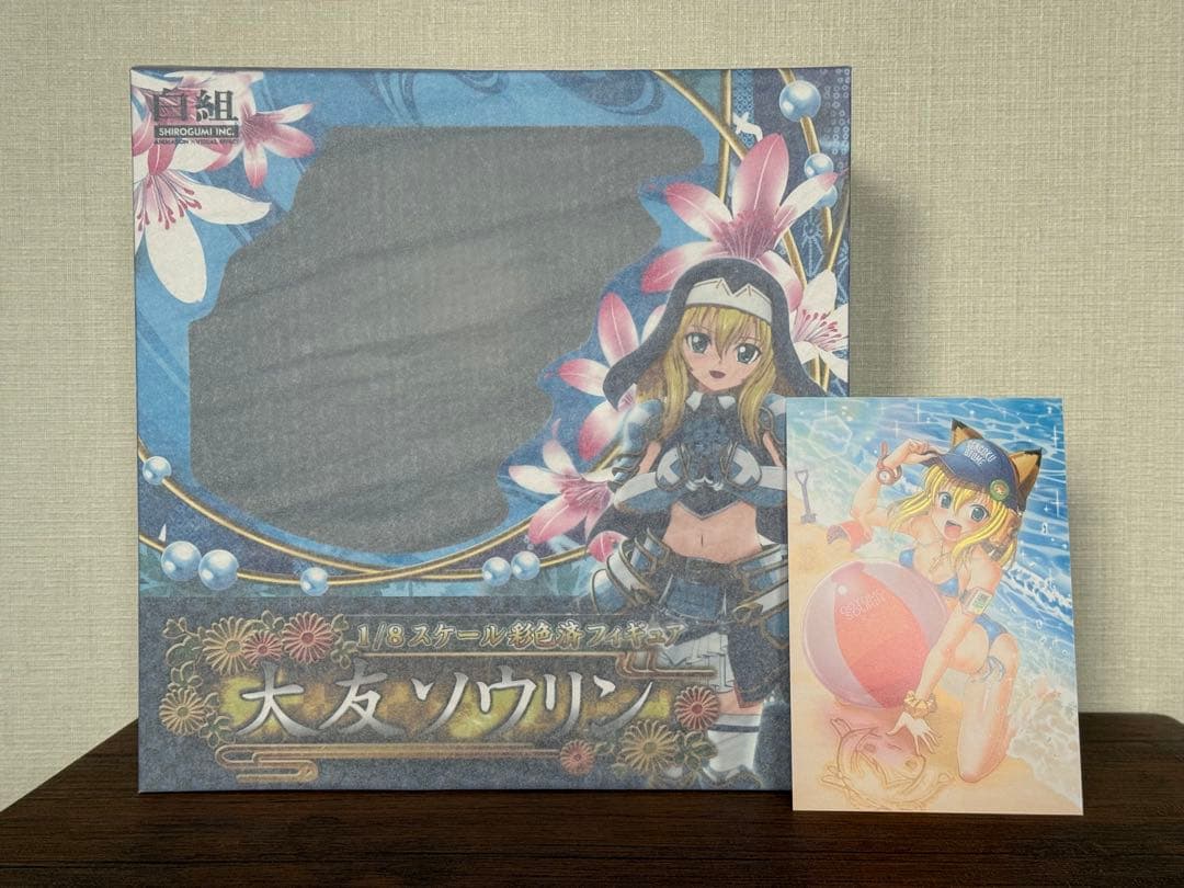 戦国乙女　大友ソウリン　フィギュア　ポストカード付き ふるいちオンライン - ホビー/ホビー その他/大友ソウリン フィギュア