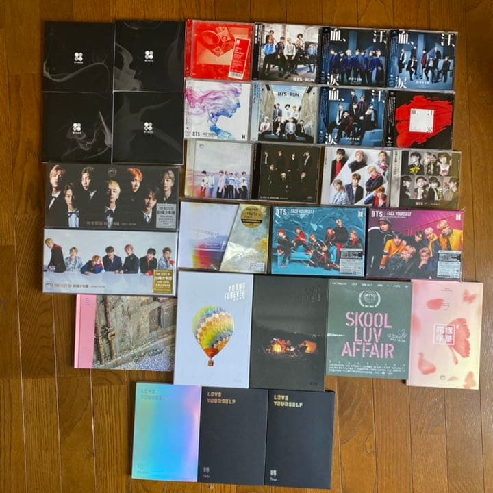【公式】BTS CD DVD アルバム まとめ売り BTS まとめ売り アルバム DVD - メルカリ