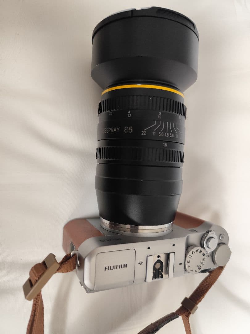 RISESPRAY 85mm f1.8 単焦点レンズ Xマウント MF 希少 - メルカリ