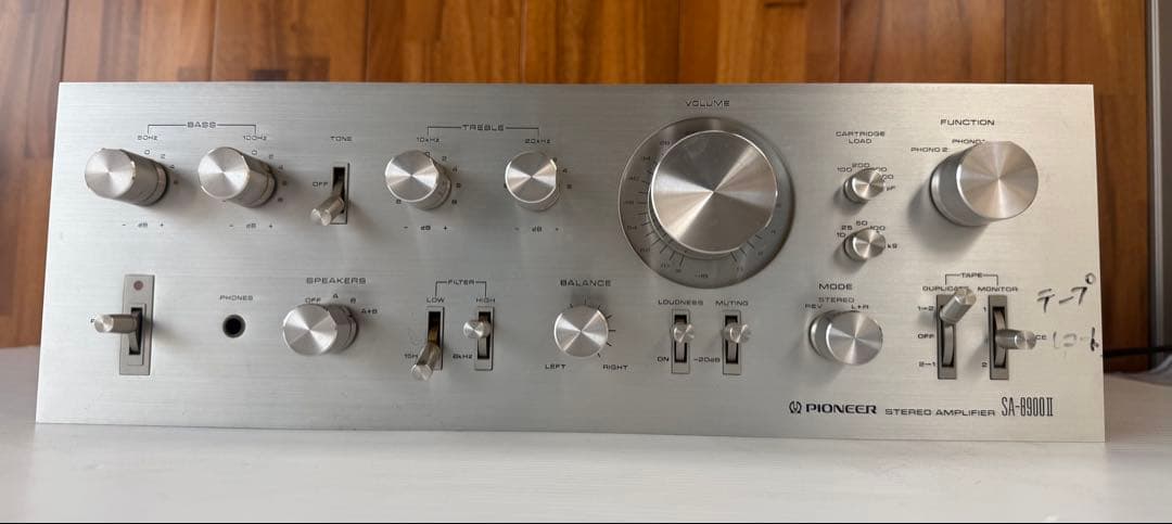パイオニア ステレオアンプSA-8900Ⅱ(a60) 買取実績 |PIONEER パイオニア プリメインアンプ SA-8900Ⅱ - 大阪