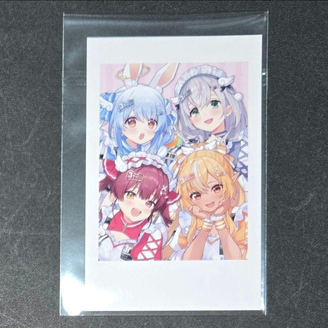 ホロライブ 3期生 1stEPきゅるるん大作戦 集合 チェキカード 特典 CD