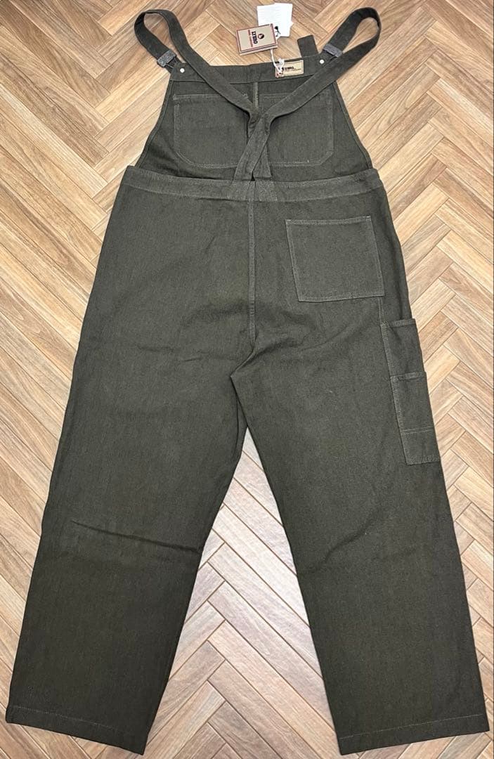 新品 ナイジェルケーボン ライブロ ダンガリーコットン オーバーオール