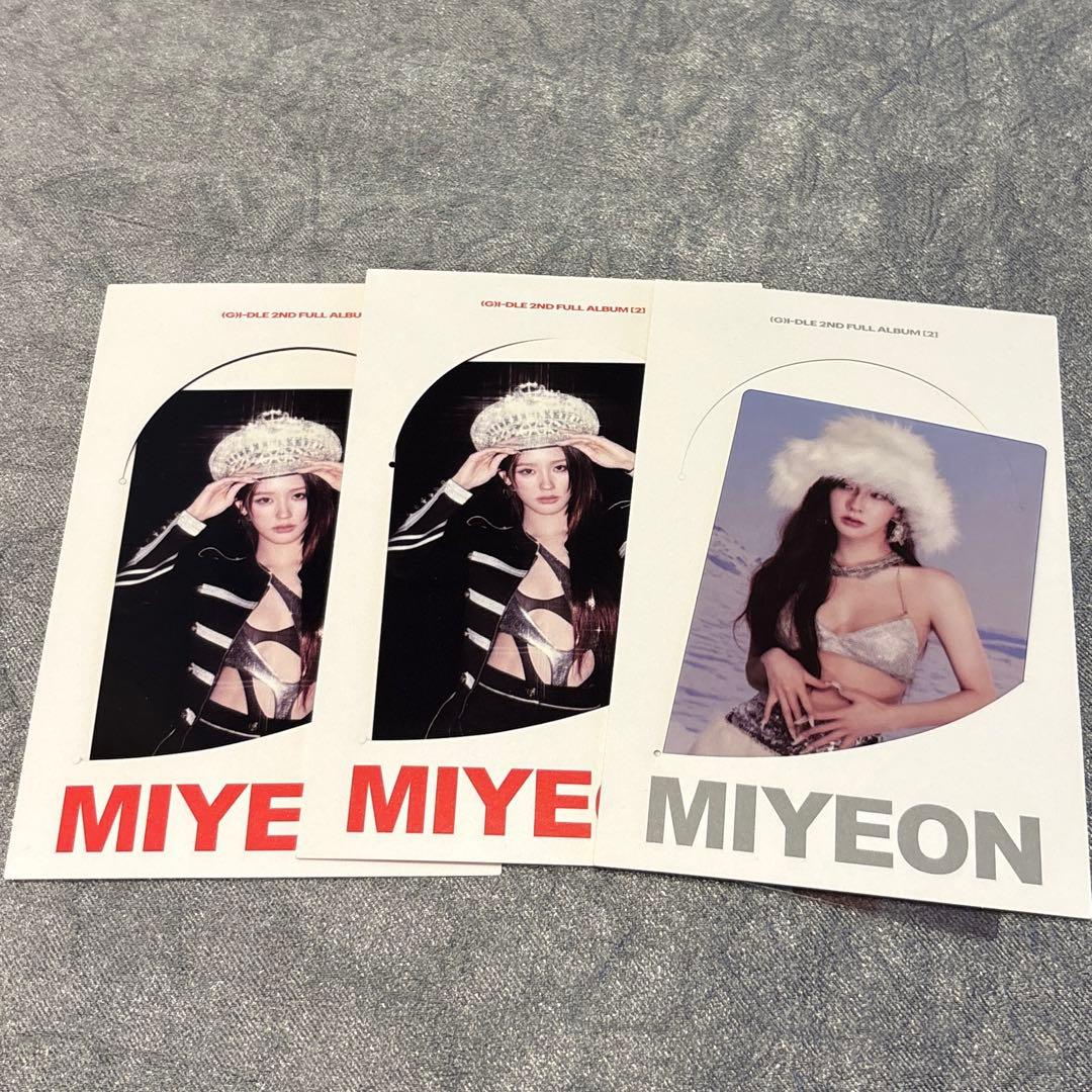 idle ミヨン トレカ クリアカード - メルカリ