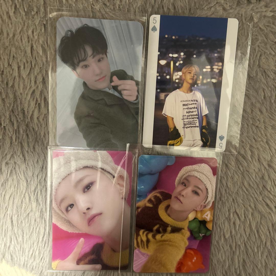 seventeen ホシ トレカ セット ヘンガレ トランプ - メルカリ