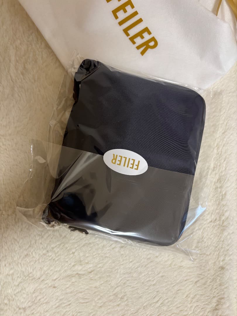 学校フェイラー ハイジ 携帯バッグ エコバッグ ギンガムネイビー 紺