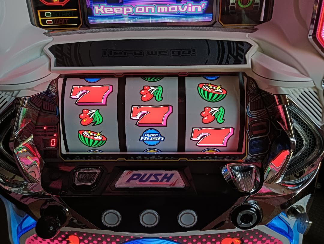 6号機 パチスロ実機 ハイパーラッシュ - メルカリ