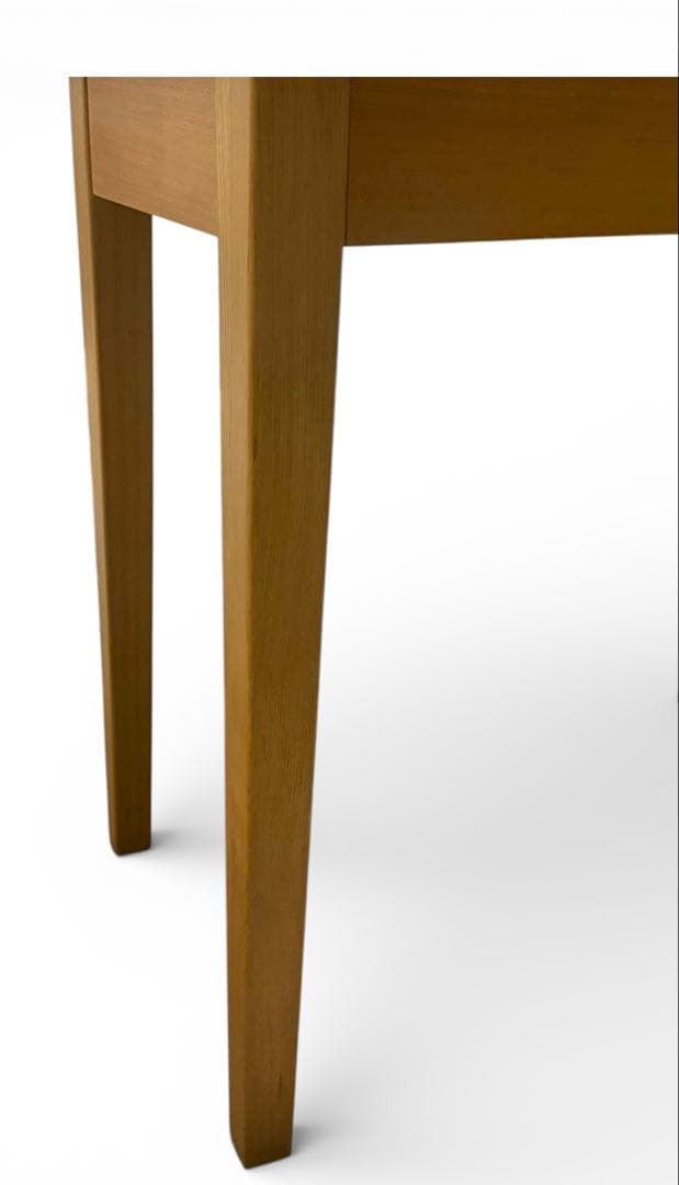 無印良品】ドレッサーテーブル 天然木タモ材 鏡付き シンプルデザイン