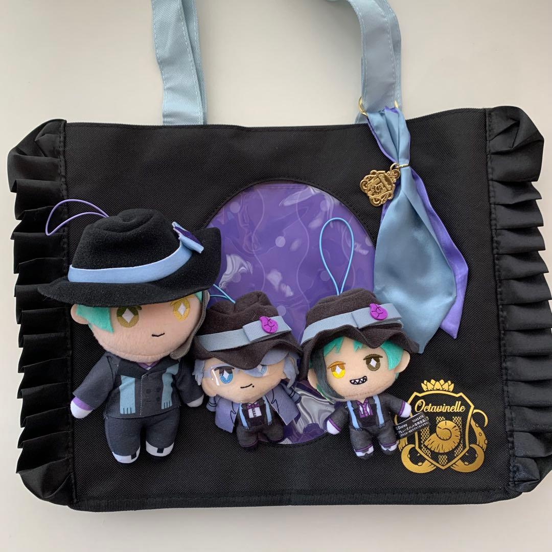 ツイステ オクタヴィネル アズール ジェイド フロイド バッグ