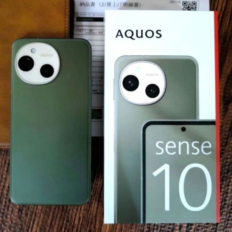 AQUOS sense10 SIMフリー カーキグリーンSH-M33 SHARP - メルカリ