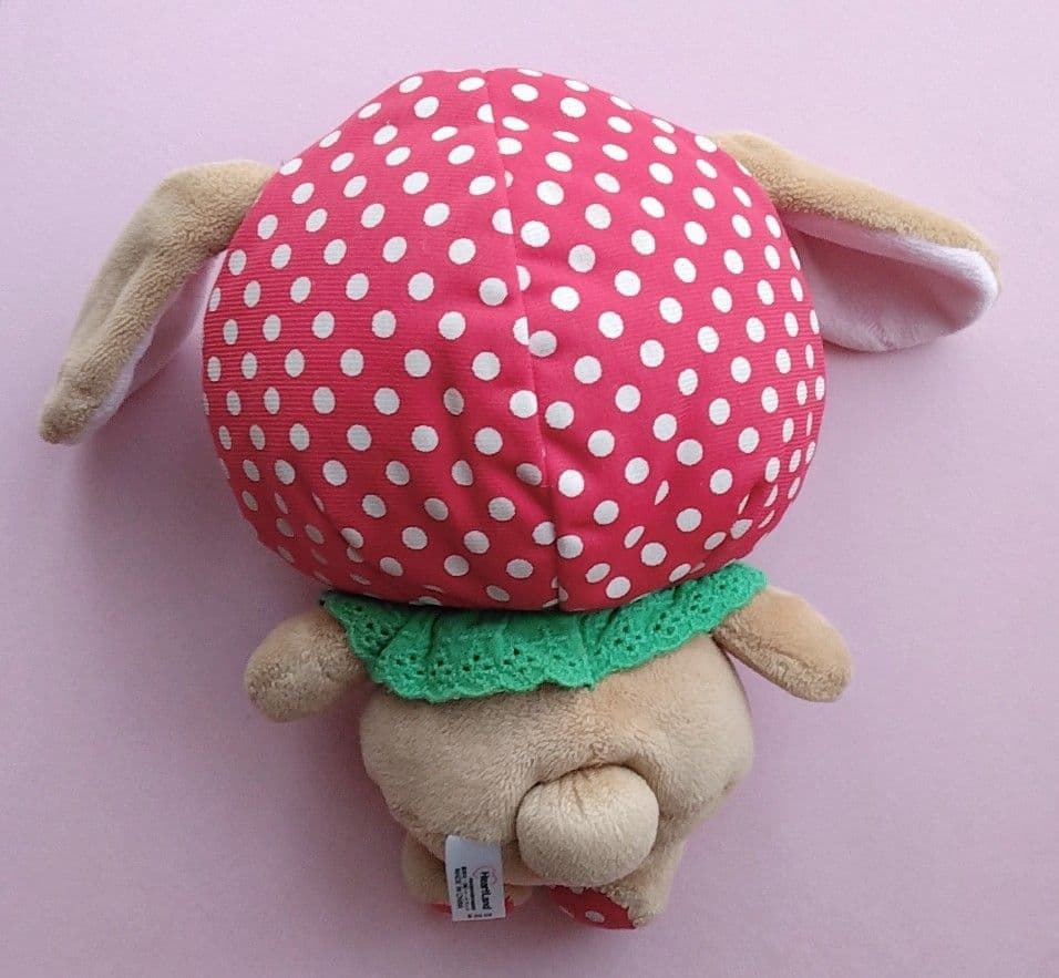 シュガーバニーズ くろうさ いちご ぬいぐるみ マスコット 平成レトロ