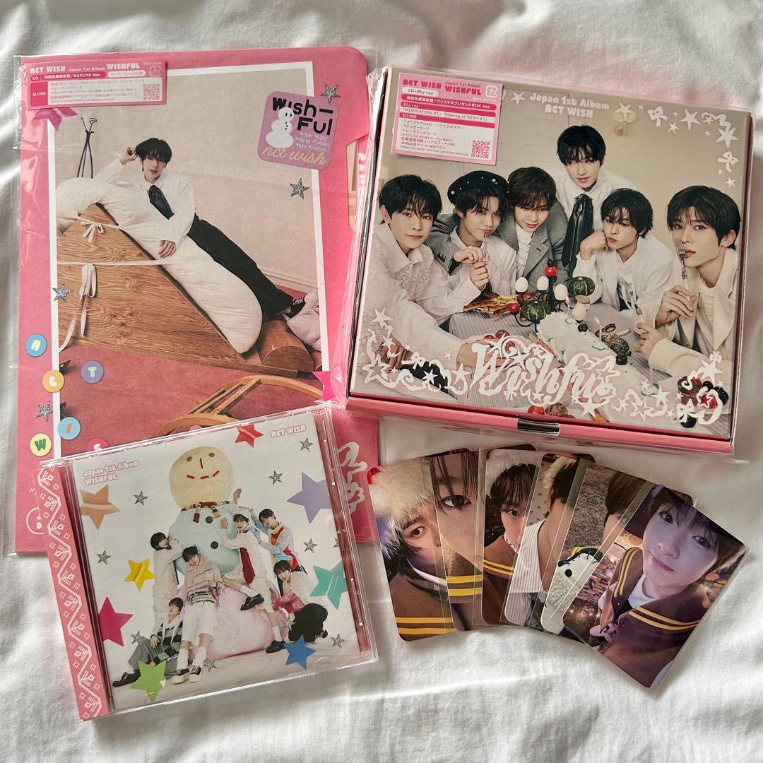 NCT WISH Wishful Winter アルバム サクヤ セット - メルカリ