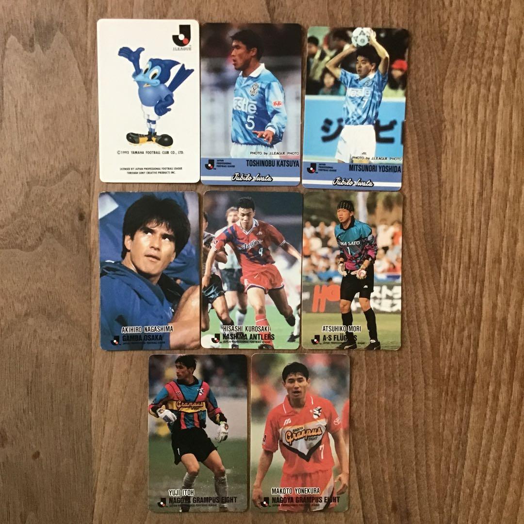 Jリーグチップスカード 8枚セット 1993年 1994年 - メルカリ