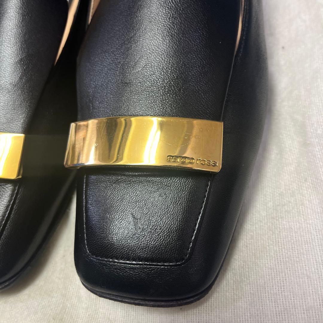 セルジオロッシ ローファー スリッパ sr1 23.5cm