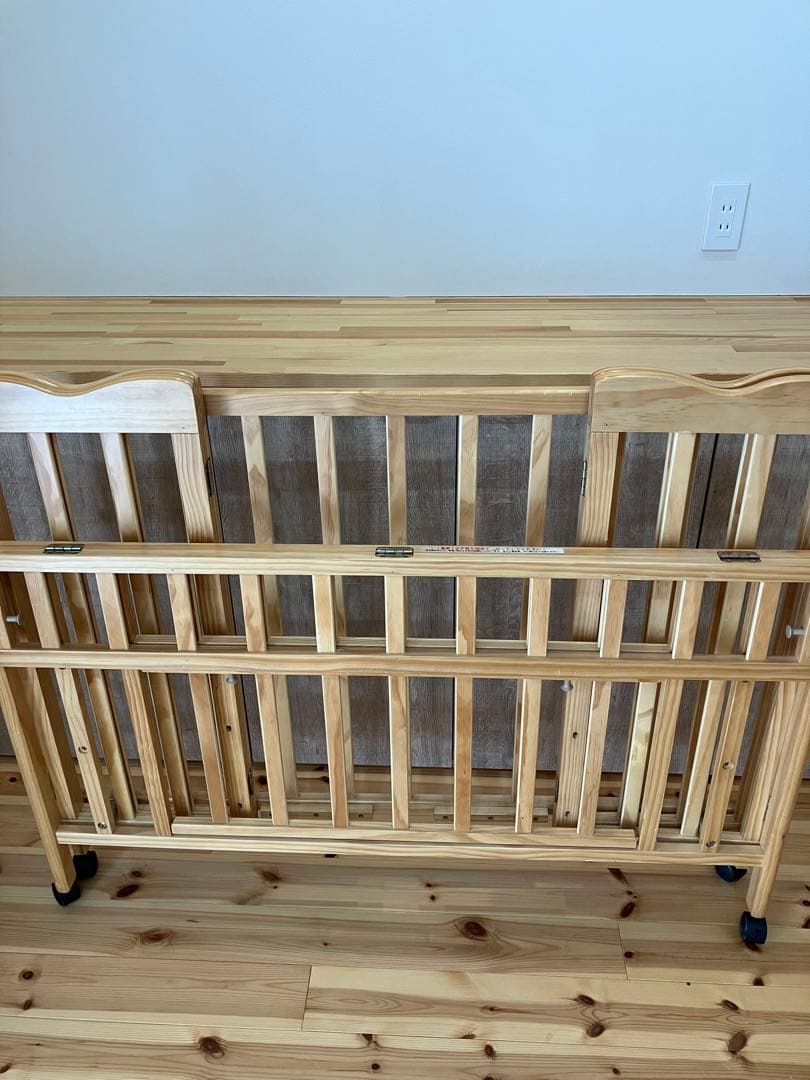 匿名配送 送料込み大和屋 折りたたみベビーベットFL パタン - メルカリ