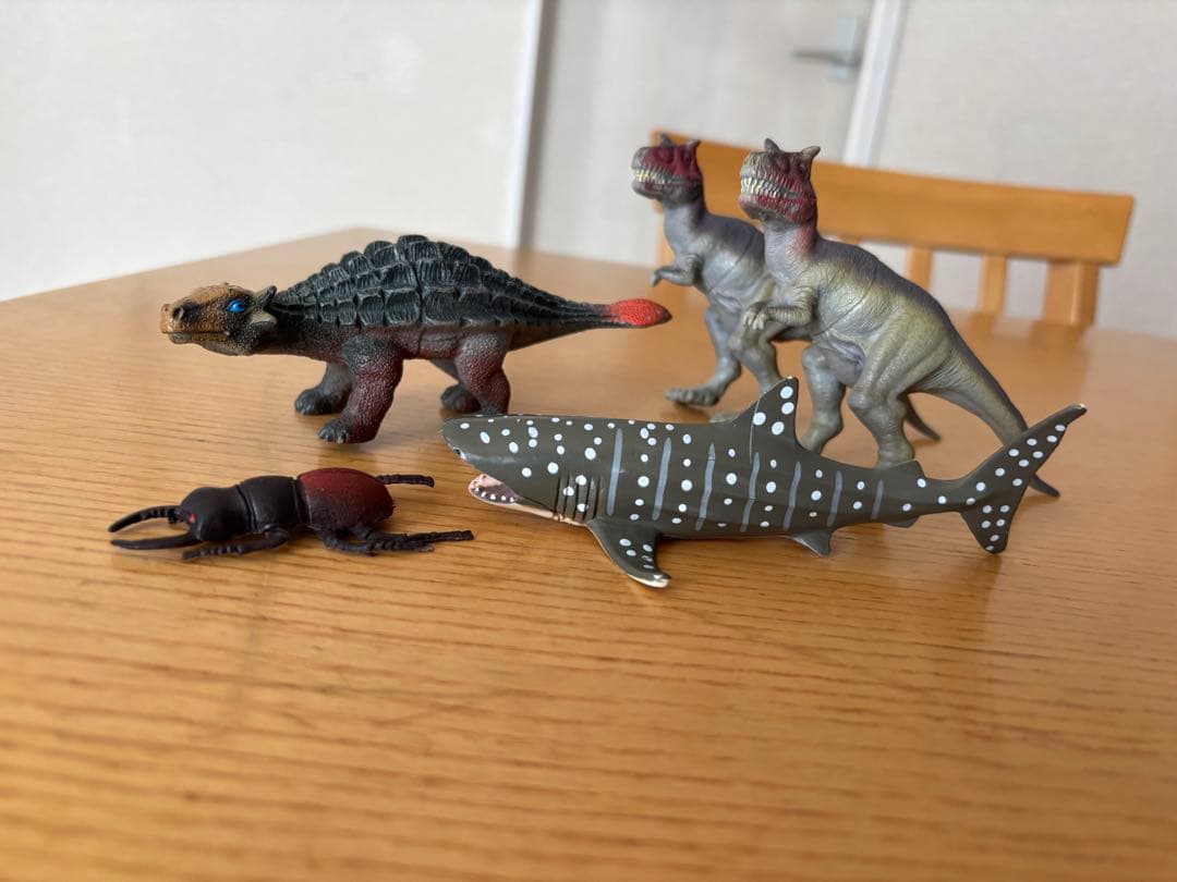 恐竜と海洋生物のフィギュアセット 5体 - メルカリ