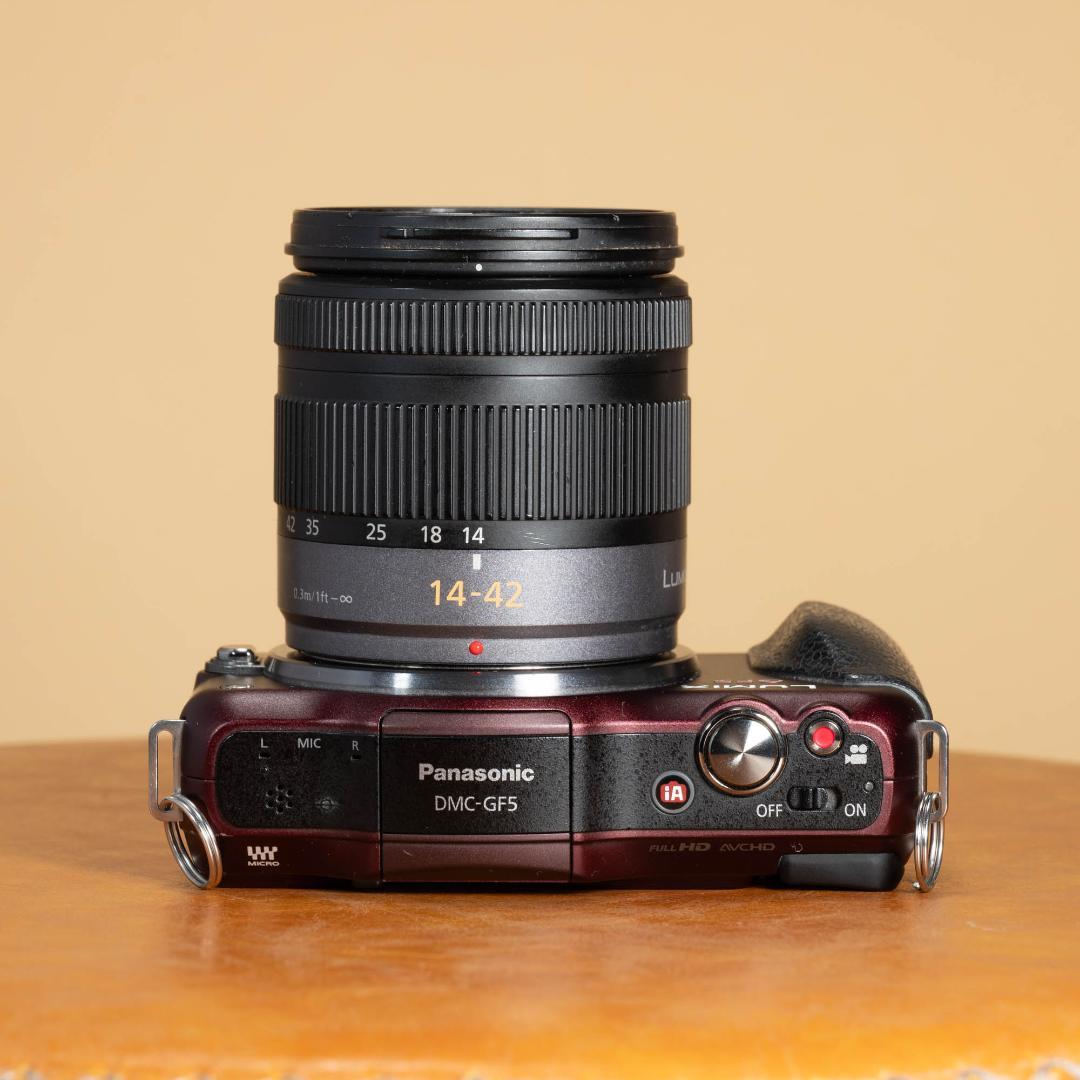 Panasonic LUMIX DMC-GF5 レンズキット スマホ転送OK - メルカリ