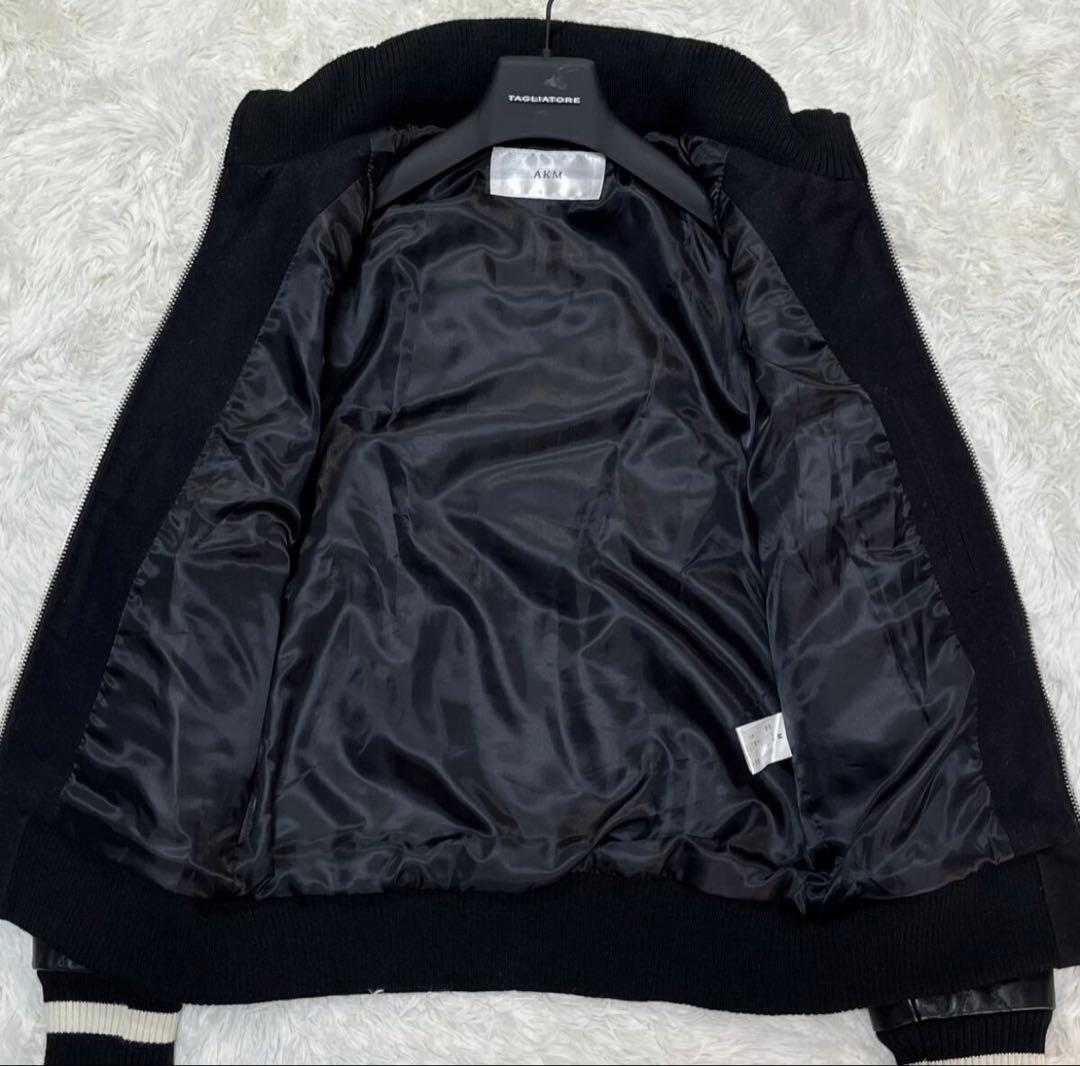 美品AKM 定価21万 ホースレザー ドンキージャケット レザージャケット