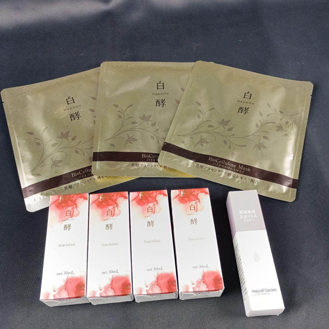 白酵 HAKKOH NiacinDuo シワ改善原液 未使用新品 白酵（HAKKOH） 美白シワ改善原液 30ml 1本 しわ改善 シミ予防 美白 抗