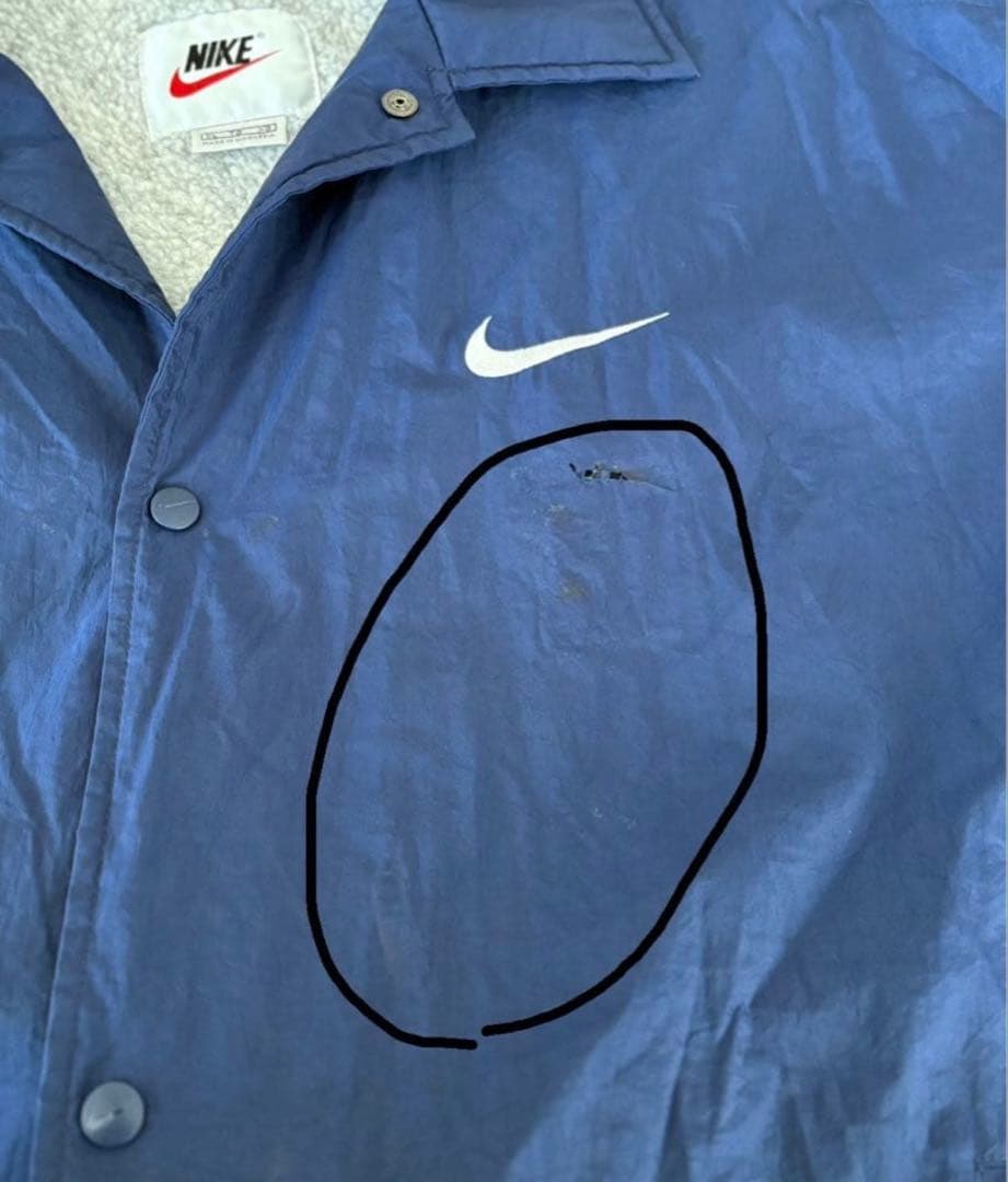 難あり 90s 銀タグ NIKE コーチジャケット XL - メルカリ