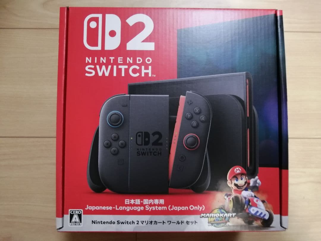Nintendo Switch 2 マリオカートワールドセット日本語 国内専用 Nintendo Switch 新品 (Nintendo 2 マリオカート ワールドセット) 日本
