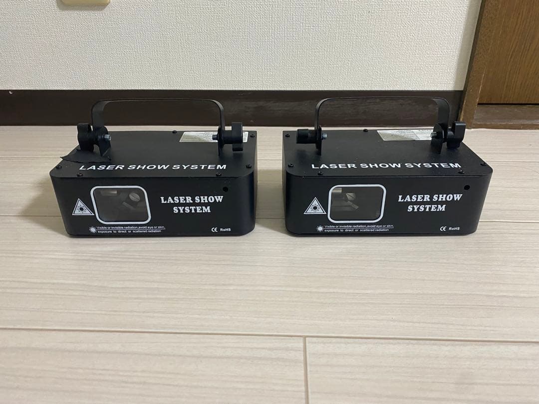 LASER LIGHT SHOW (300nw)2台セット LASER LIGHT SHOW (300nw)2台セット