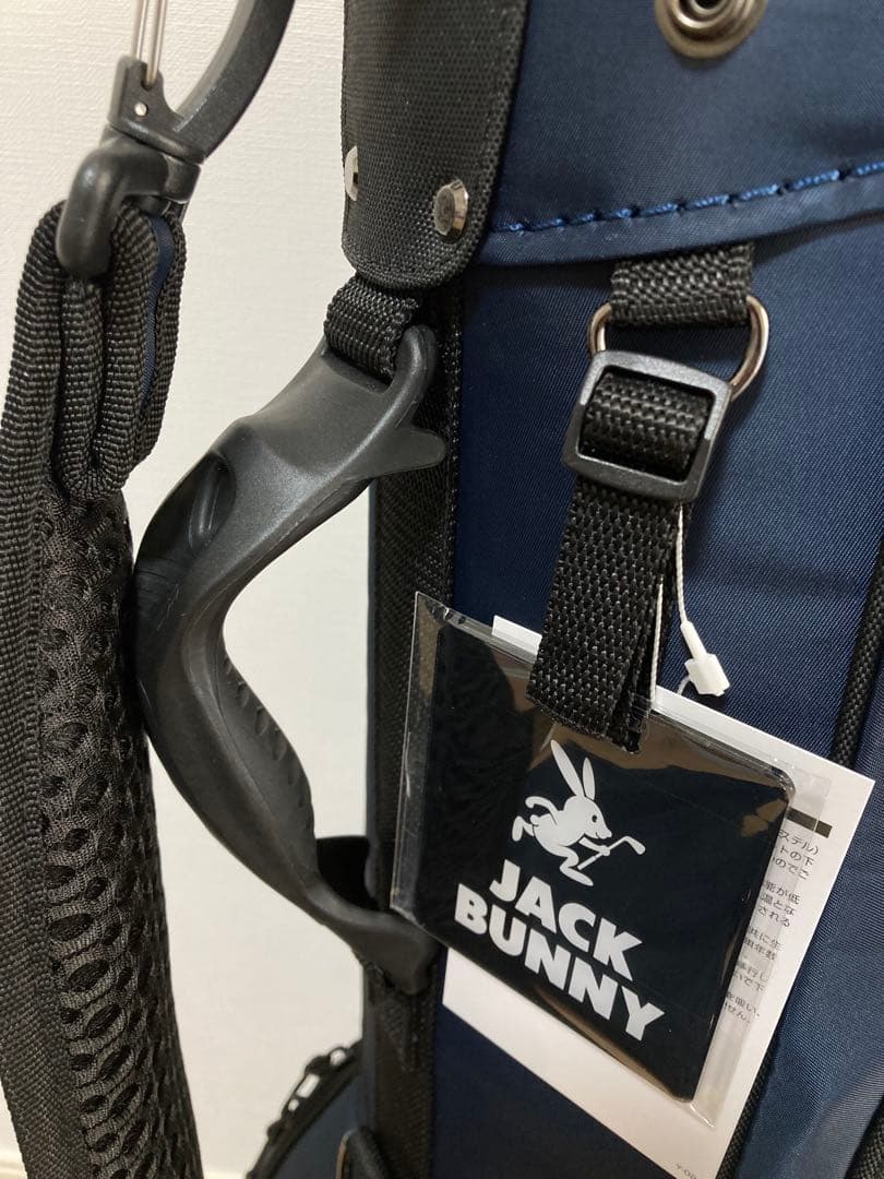 新品 パーリーゲイツ ジャックバニー 定番キャディバッグ 自立型 46