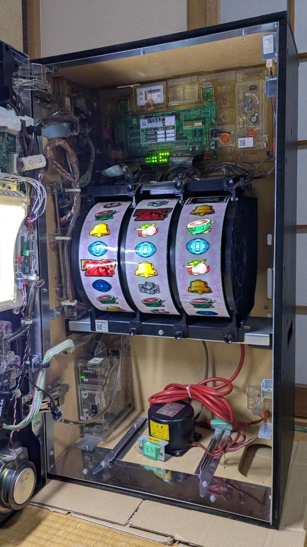 直接引き取り限定】 パチスロ実機 サクラ大戦熱き血潮に コイン不要機付