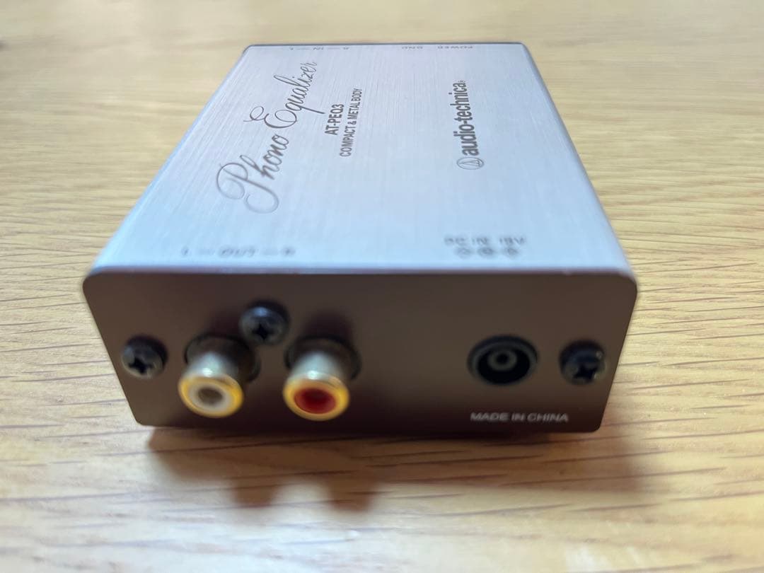 audio-technical フォノイコライザー　AT -PEQ3