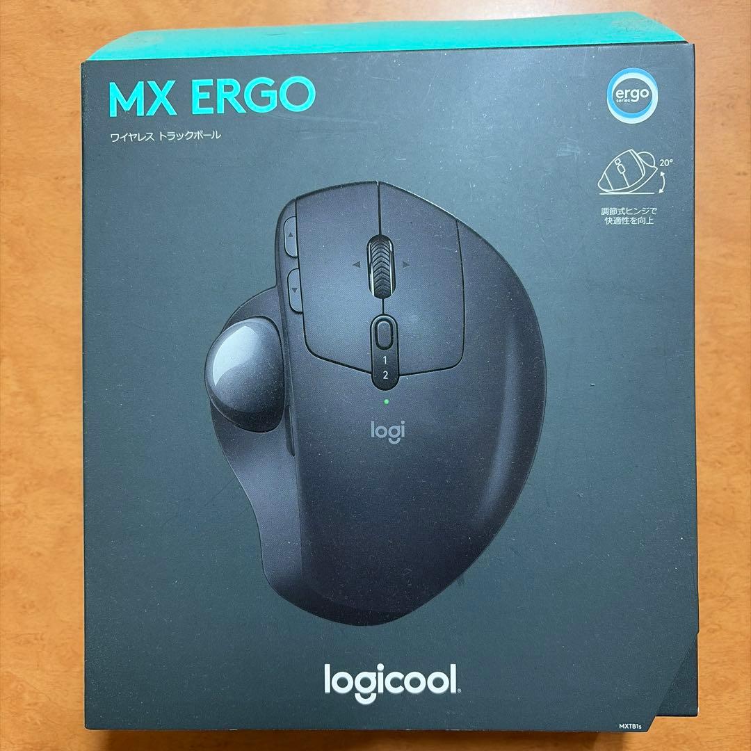 情報修正中　logicool MX ERGO もちろんジャンク】Logicoolの最高級トラックボールをハードオフで買っ