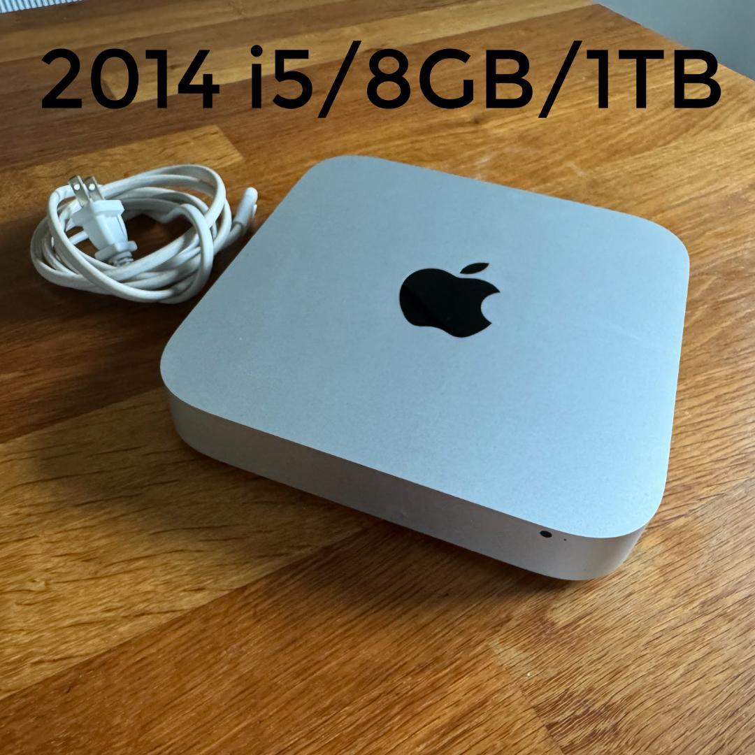 Macデスクトップ Apple Mac Mini Late 2014 i5/8GB/1TB Apple Mac mini 