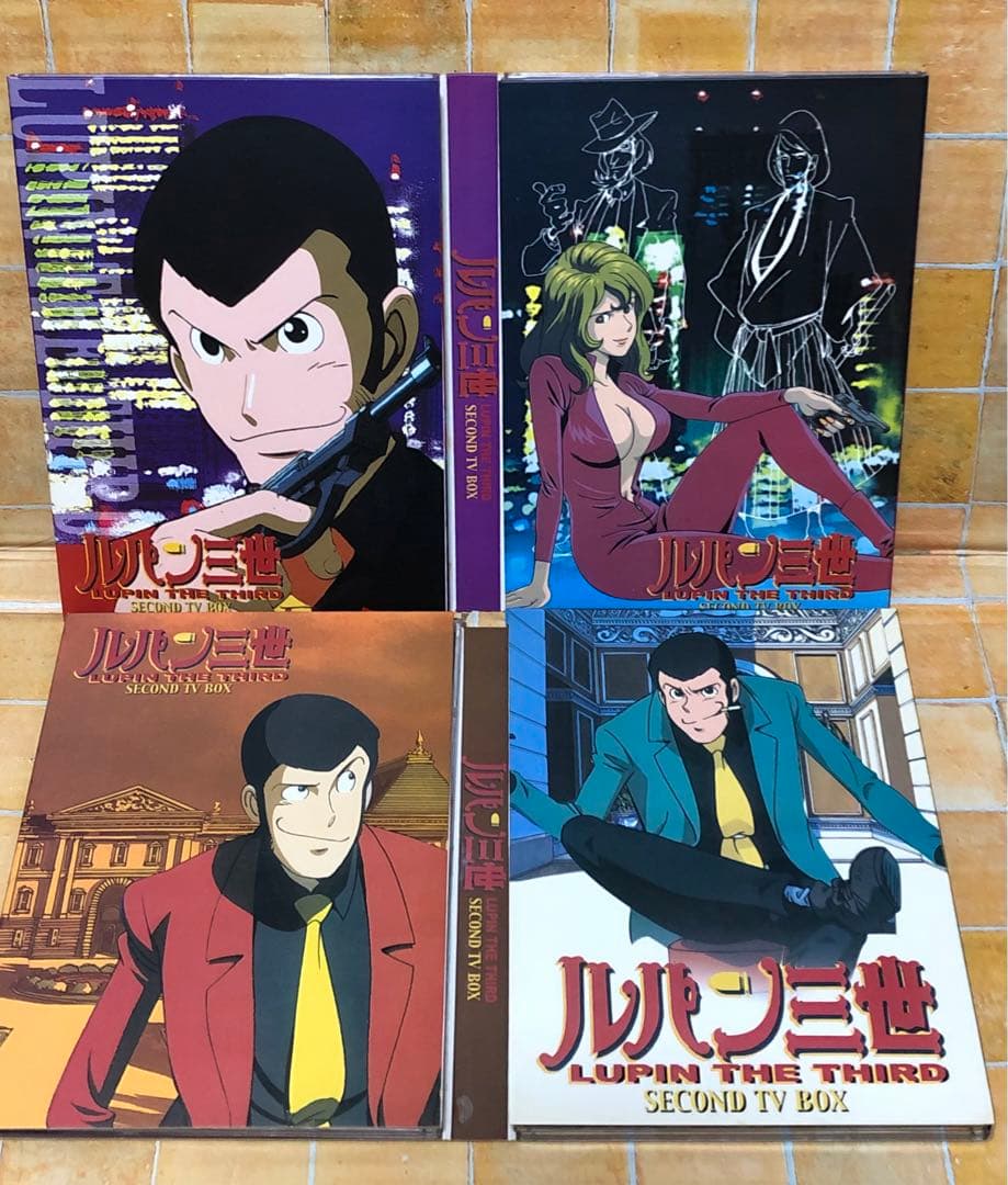 海外版 DVD6枚 ルパン三世second TV.DVD-BOX part.③④ - メルカリ